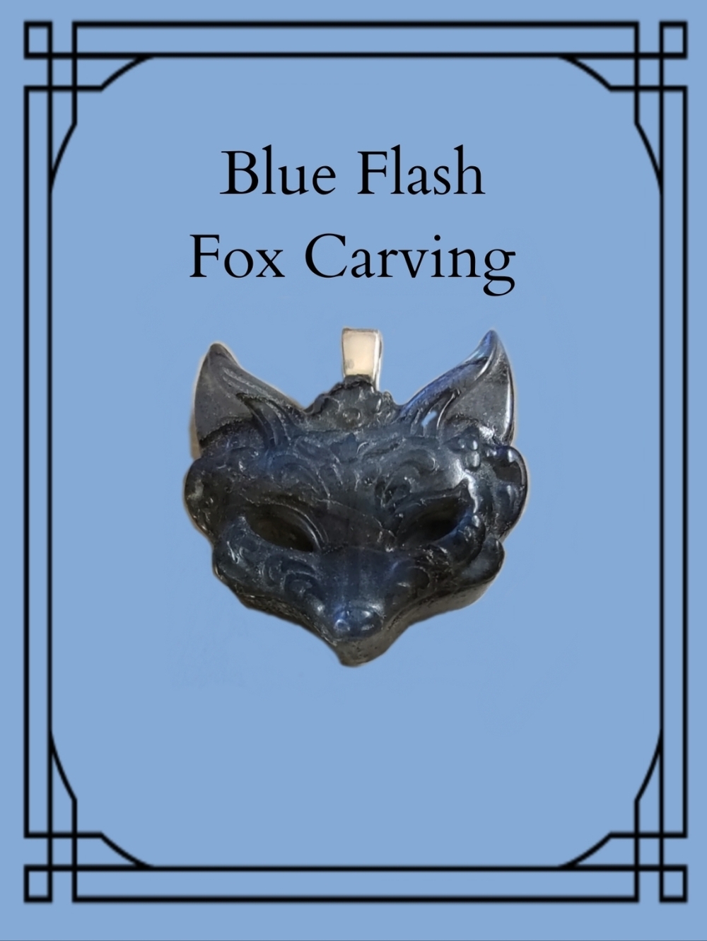 Fox Labradorite Pendant - Picture 2 of 7